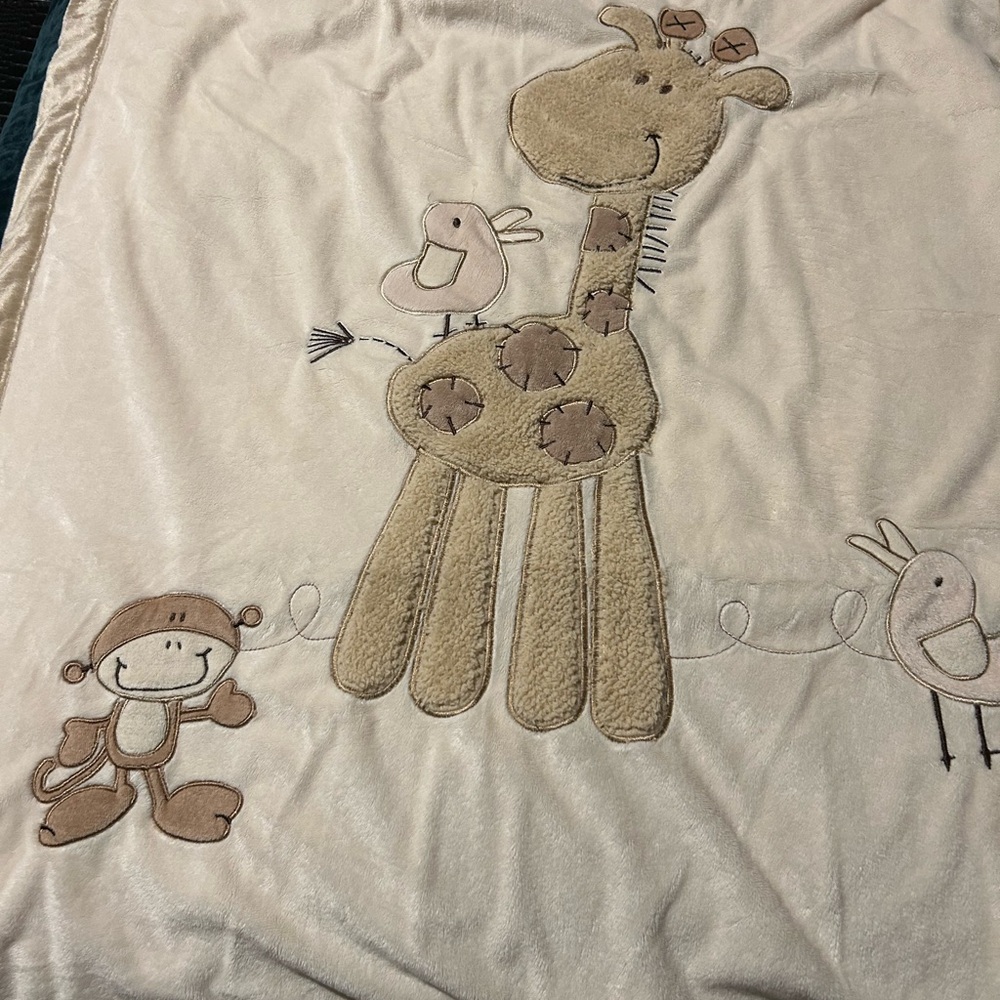 Adorable Animal Baby Blanket